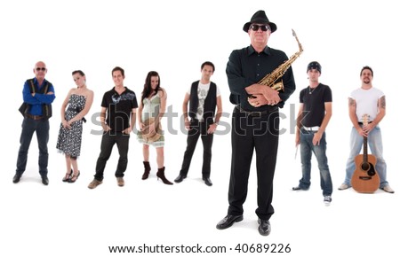 Group Of Musicians