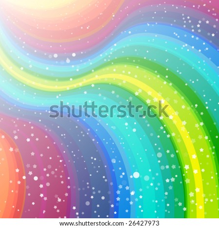 Rainbow Backgrounds on Colorful Rainbow Background In Vector   26427973   Shutterstock