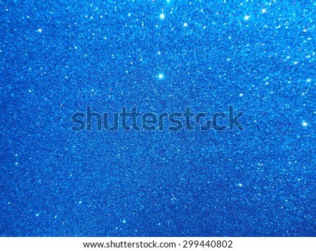 Blue glitter background