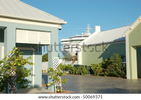 Small house in port of Grand Turk