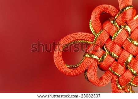 decoration for Chinese new year,Chinese knot.