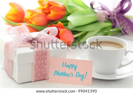 Gift for Mother\'s Day,Concept.