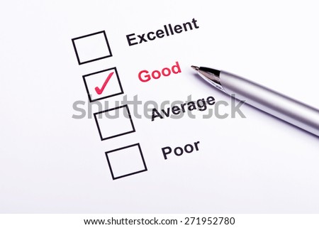 Mark Good on performance  evaluation