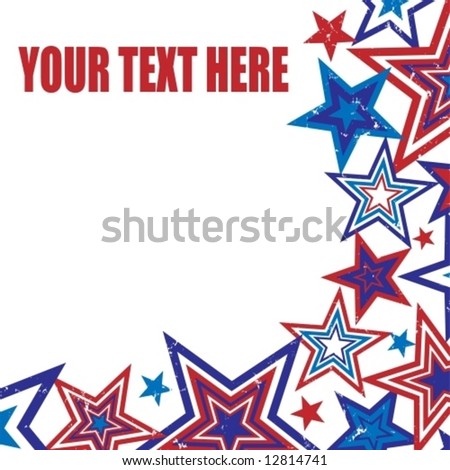 Stars Background on Grunge Stars Background Stock Vector 12814741   Shutterstock