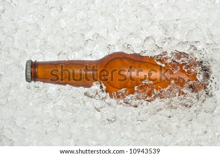 Cracked Beer Bottle