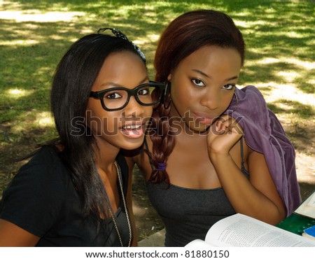 Two African Girls