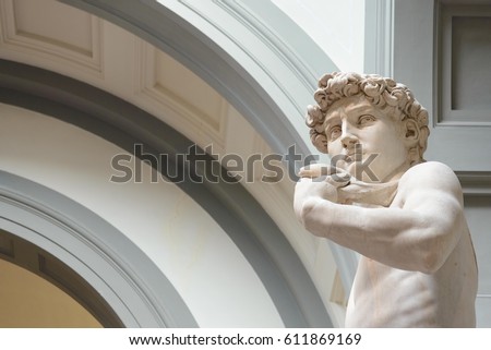 David sculpture in Florence
