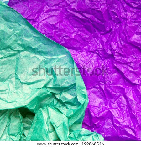 crumpled tissue paper texture for background