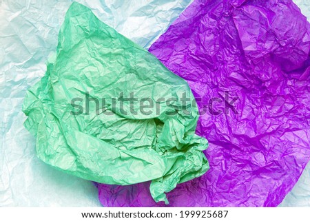 crumpled tissue paper texture for background