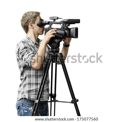 Video camera operator Video camera operator