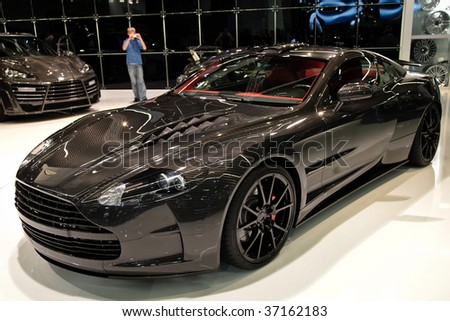 stock photo FRANKFURT SEP 15 Mansory Cyrus a tuned Aston Martin DB9