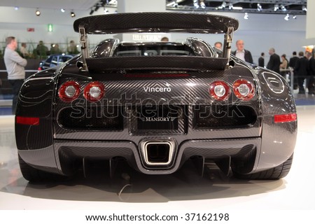  FRANKFURT SEP 15 Mansory LINEA Vincero a tuned Bugatti Veyron 164