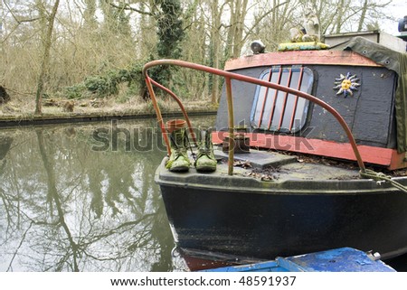 old canal boat