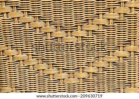 texture of rattan, furniture