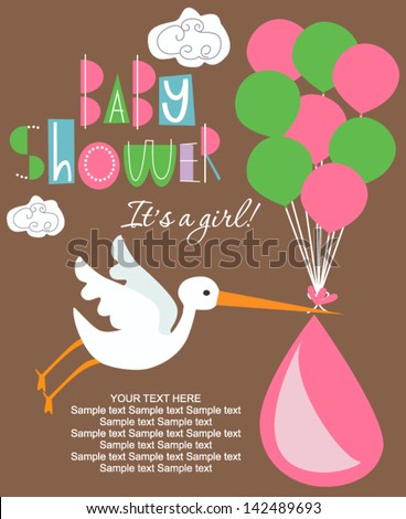 Baby Shower card Baby Shower card