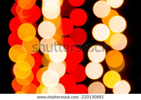 Light dots abstract background