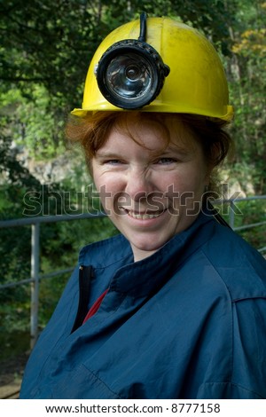Miner woman
