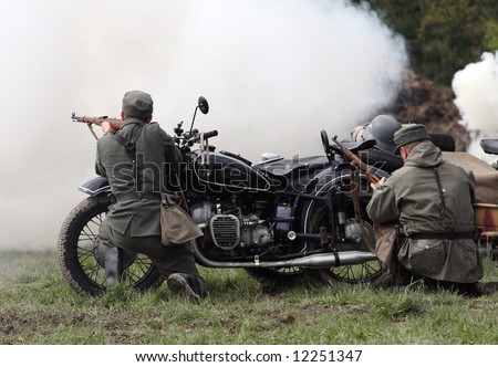 German Ww2 Motorcycle