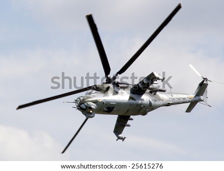 Helicopter Mi-24 Hind - Czech Air Force