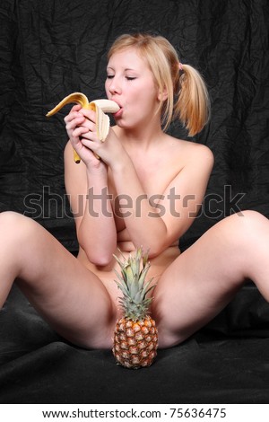 stock-photo-naked-blonde-woman-eating-fresh-ripe-bananas-on-black-background-funny-image-fine-art-style-75636475.jpg