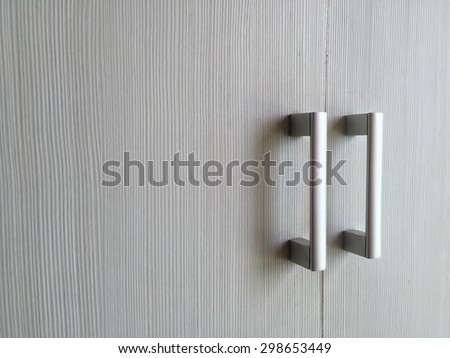Closeup Door handles