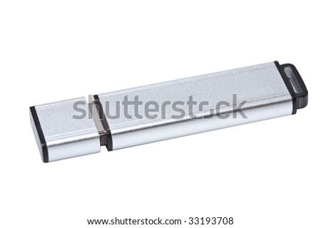 flash drive isolated