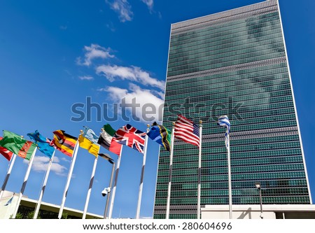 United Nations headquarters in New York City, USA