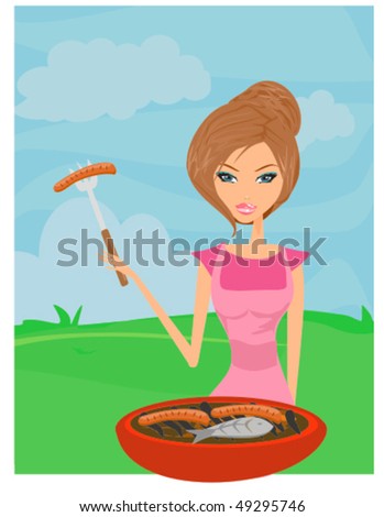 stock-vector-woman-cooking-on-a-grill-49295746.jpg