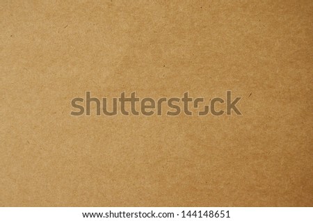 brown paper board.