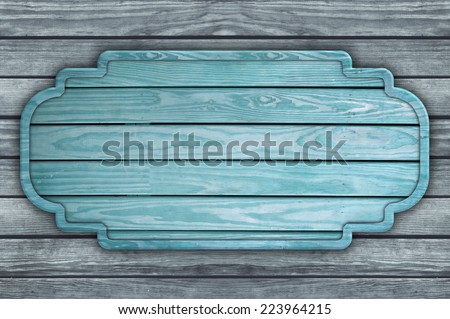 Wood plate background for text
