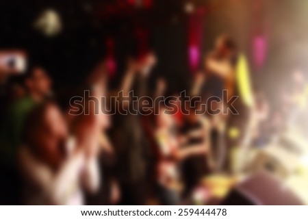 DJ Music night club,music star dj background,crowd colorful