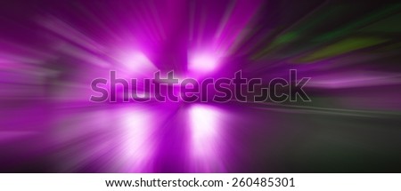 car lights on highway by night,abstract light speed trace