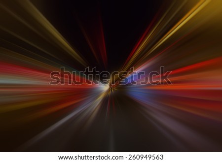 car lights on highway by night,abstract light speed trace,abstract  speed background