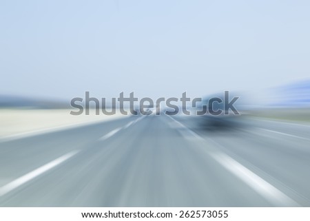 cars on the highway, day time, speed background