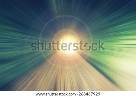 light in the end of tunnel,abstract background