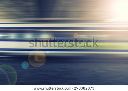 fast train passing by,speed motion blur background,fast train traveling at high speed