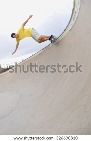 skateboarding fun in the sun.