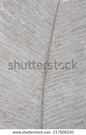 Decorative concrete is a leaf types.