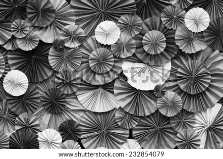 Paper folding  Multicolored ,Background of  paper folded