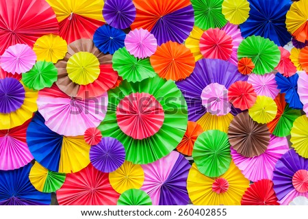 Paper folding \
Multicolored ,Background of colorful paper folded