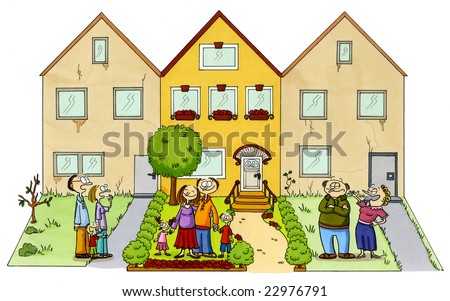 cartoon homes. Newly Renovated Homes Images