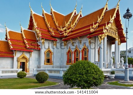 Marble Thai temple