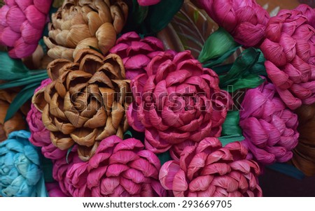 Mexican tissue Paper Flowers