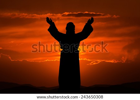 Silhouette Jesus