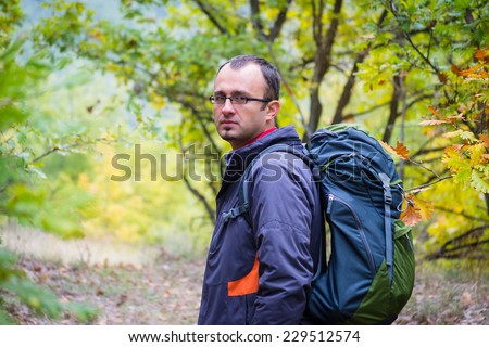 Autumn hiking