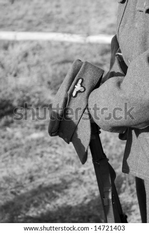 The Second World War Soldiers. stock photo : Second World War