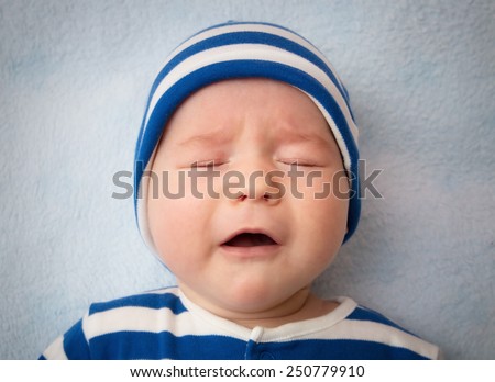 Three month old crying baby