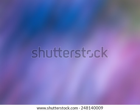 Abstract blurry background in blue and purple tone color.