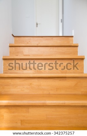 Interior - wood stairs.