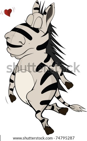 pictures of zebras cartoon. Cartoon